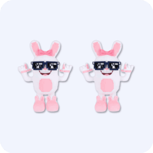 Boppin Bunny Plush 2PCS
