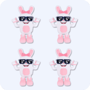 Boppin Bunny Plush 4PCS